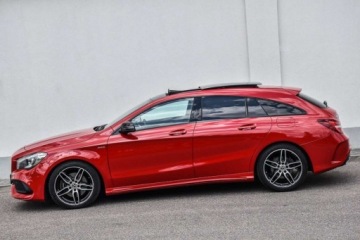 Mercedes CLA C117 Shooting Brake Facelifting 2.0 220 184KM 2017 Mercedes-Benz CLA CLA 220 4-MATIC 184KM Shooting-Brake AMG Panorama Salon, zdjęcie 14