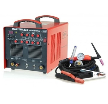 IDEAL MAX-TIG 232 AC/DC DIGITAL - SPAWARKA INWERTOROWA TIG