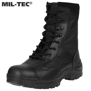 ВОЕННАЯ ТАКТИЧЕСКАЯ ОБУВЬ БЕЗОПАСНОСТЬ ЗАЩИТА MIL-TEC Trekking Black 42