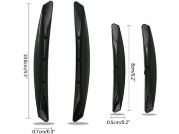 4X БАМПЕРА ПОЛОСЫ ДВЕРНЫЕ БАМПЕРЫ АВТОМОБИЛЬНЫЕ КОЛЬЦА НОВИНКА!