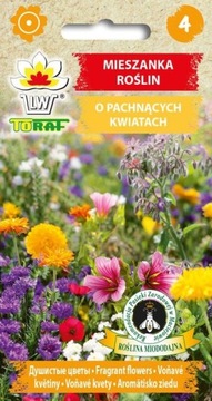 MIESZANKA ROŚLIN O PACHNĄCYCH KWIATACH MIODODAJNE