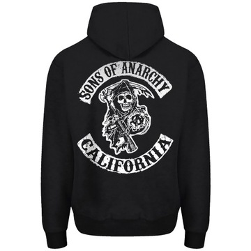 BLUZA MĘSKA Z KAPTUREM SONS OF ANARCHY ROZ. XL