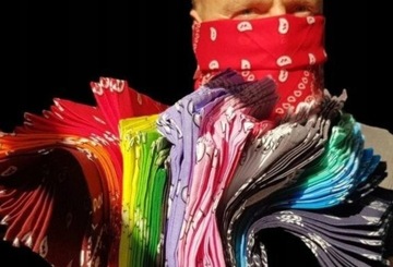 Chusta Maska na twarz BANDAMKA bandana unisize