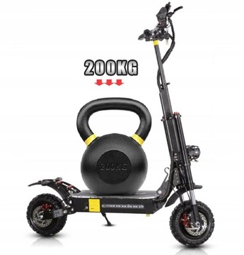 Электросамокат Arwibon Q12plus 6000 Вт 85 км/ч, масляный тормоз