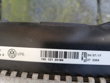 ВОДЯНОЙ РАДИАТОР VW GOLF V 1K0121251BN