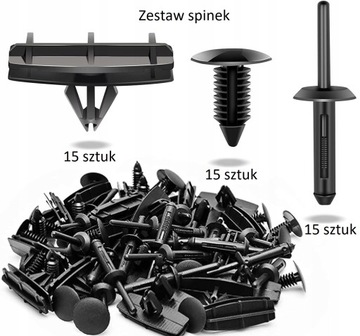 FORD DODGE CHRYSLER JEEP HYUNDAI ZESTAW SPINEK 45