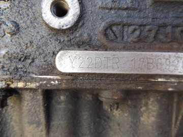 VECTRA B LIFT SILNIK 2,2DTI Y22DTR