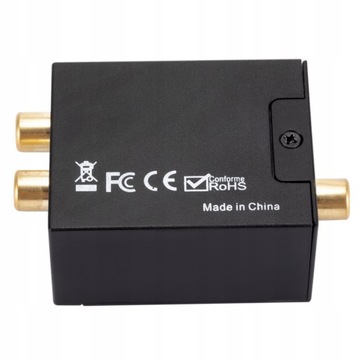 аналоговый аудиоконвертер с оптоволокном Bluetooth