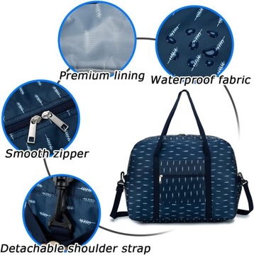 Нейлоновые складные дорожные сумки для самолетов с креплением для чемодана