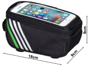 ВОДОНЕПРОНИЦАЕМАЯ СУМКА ДЛЯ ВЕЛОСИПЕДА, ЧЕХОЛ ДЛЯ СМАРТФОНА ДЛЯ ТЕЛЕФОНА ДЛЯ РАМЫ ВЕЛОСИПЕДА