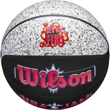 Баскетбольный мяч Wilson NBA Jam Indoor-Outdoor WZ2011801XB, год 7