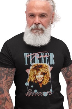 TINA TURNER Koszulka Męska T-Shirt na PREZENT XL