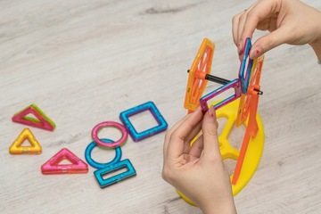 НАБОР МАГНИТНЫХ НЕОДИМОВЫХ БЛОКОВ ИЗ 128 ЭЛЕМЕНТОВ