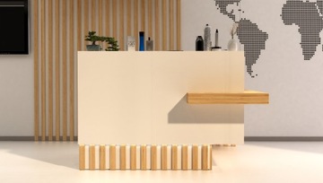 Стойка ресепшн R202 рейка 180х220см