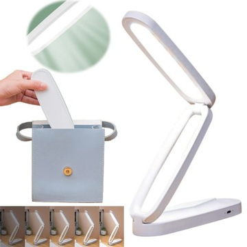 LAMPKA BIURKOWA SKŁADANY LED INDUKCYJNA DOTYKOWA