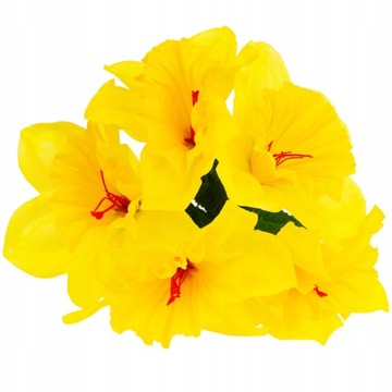 БУКЕТ НАРЦИСТОВ 5ШТ ИСКУССТВЕННЫЕ ДЕКОРАТИВНЫЕ ЦВЕТЫ Нарциссы Нарциссы в букете