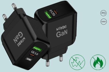 USB Type C сетевое зарядное устройство для 33 Вт телефонов QC