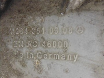 DIFER NÁPRAVA ZADNÍ MERCEDES W212 3.0CDI V6 4MATIC A2043510308