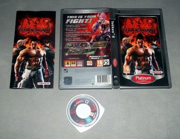 TEKKEN 6 PSP król bijatyk 3D jak SOULCALIBUR SOUL CALIBUR