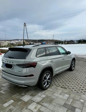 Skoda Kodiaq I SUV Facelifting 2.0 TSI 190KM 2024 Skoda Kodiaq 2.0 TSI 4x4 Sportline DSG, zdjęcie 2