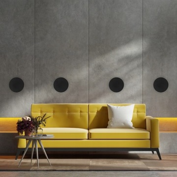 Потолочные колонки, черные, 5,25