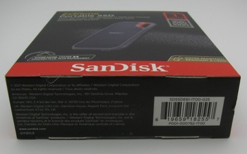 Dysk zewnętrzny SSD SanDisk Extreme Portable SSD V2 1TB