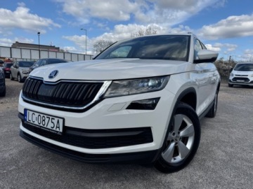 Skoda Kodiaq I SUV 2.0 TSI 190KM 2019 Skoda Kodiaq 2.0 T. Benz . Szwajcaria - 7 os. 4x4 DSG - Panorama 2.0