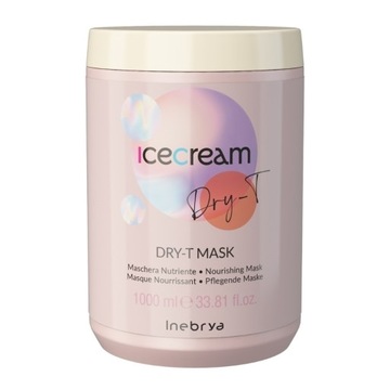 INEBRYA ICE CREAM DRY-T MASKA NAWILŻAJĄCA BANANOWA