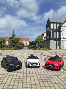 Детская машина Audi RS 6 Пилот, колеса EVA, MP3