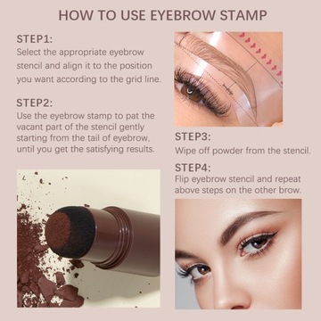 НАБОР ДЛЯ СТАЙЛИРОВАНИЯ БРОВЕЙ STAMP POLISH ЧЕРНЫЙ M1