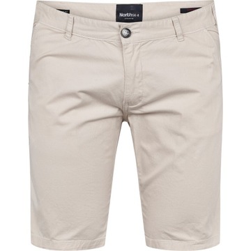 Duże Męskie Krótkie Spodenki NORTH 56*4 Chino Duże Rozmiary Plus Size 46