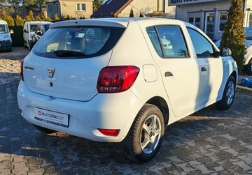 Dacia Sandero II Hatchback 5d Facelifting 1.0 SCe 73KM 2018 Dacia Sandero Sprowadzone, zarejestrowane, niski przebieg Benzyna 73KM, zdjęcie 8