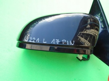 MERCEDES S TŘÍDA W221 FACELIFT ZRCÁTKO LEVÉ 17 PIN