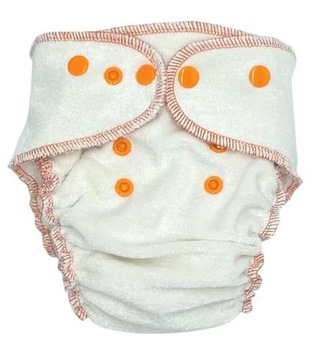 NOCNA FORMOWANKA BAMBUSOWA XL 12-19KG - POMARAŃCZOWA