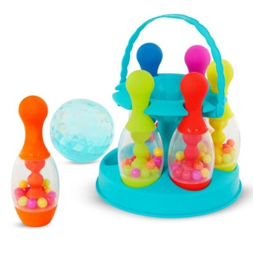 B.TOYS: let’s glow bowling – kręgle z kulkami BLUE