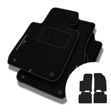 Velurové koberce Performance pro Chevrolet Aveo II T250 2006-2011