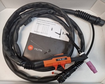 Uchwyt TIG Kemppi TTK 220 L=8m Wtyczka 4 PIN
