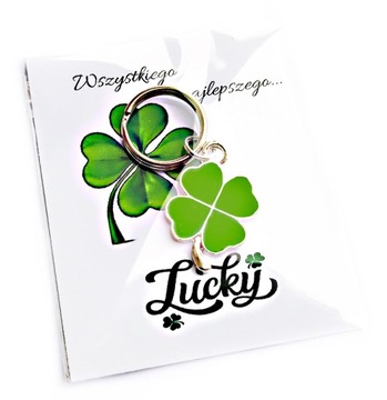 БРЕЛОК ДЛЯ КЛЕВЕРА – НА УДАЧУ КЛИЕНТУ