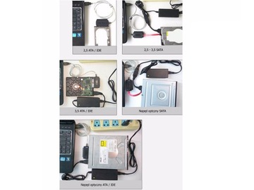 АДАПТЕР АДАПТЕР USB НА ВНЕШНИЙ SATA/ATA IDE Жесткий диск 2,5 3,5