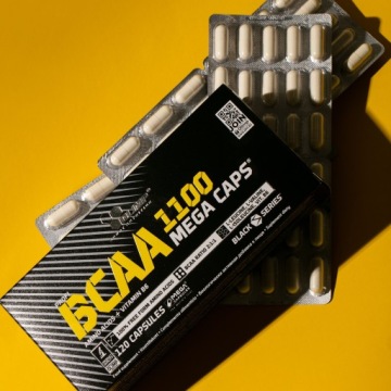 OLIMP BCAA MEGA CAPS 120 капсул 1100 мг АМИНОКИСЛОТ