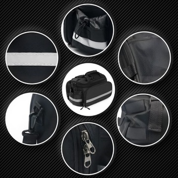 СУМКА ДЛЯ ВЕЛОСИПЕДА, СВЕТООТРАЖАЮЩАЯ СУМКА ДЛЯ ВЕЛОСИПЕДА, ОБЪЕМ 30 Л