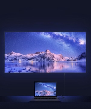 ЖИДКИЙ КАБЕЛЬ BASEUS ВИДЕОКАБЕЛЬ HDMI-HDMI 4K 60 Гц 3D 2M БЕЗОПАСНЫЙ