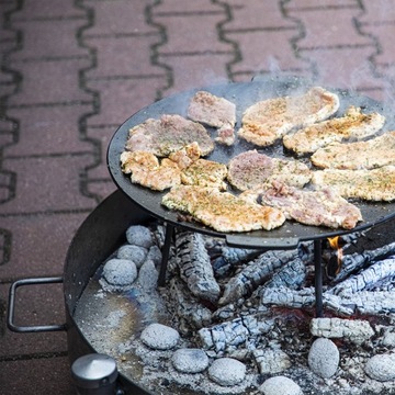 Сад очаг большой костер сварной сталь 80 см