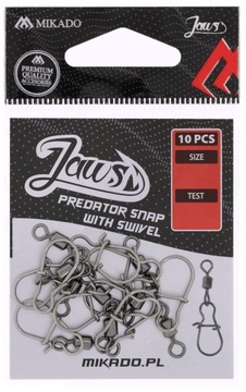 Вертлюг MIKADO SAINT С JAWS PREDATOR, РАЗМЕР XS