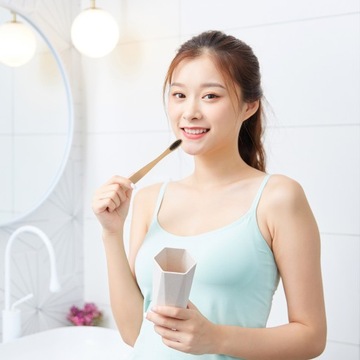 ЗУБНАЯ ЩЕТКА ИЗ НАТУРАЛЬНОГО БАМБУКА ОДНОРАЗОВАЯ LLWL