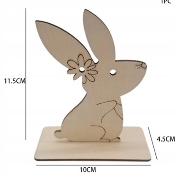 РОЖДЕСТВЕНСКАЯ ФИГУРКА ОРНАМЕНТ ПАСХАЛЬНЫЙ ЗАЯЦ ДЕКОР модель 1