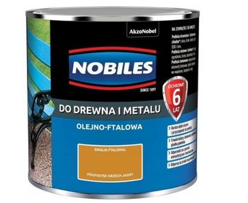 Farba NOBILES FTALONAL orzech jasny półpoł 0,25L