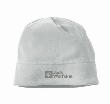 Czapka polarowa z logo Jack Wolfskin REAL STUFF BEANIE