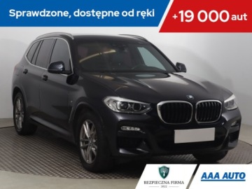 BMW X3 G01 SUV 2.0 20d 190KM 2019 BMW X3 xDrive20d, Salon Polska, Serwis ASO