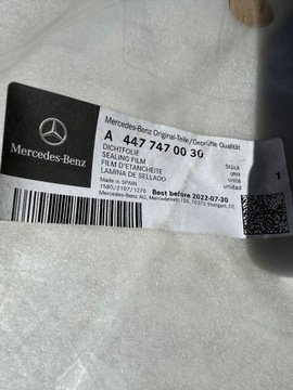 TLUMENÍ KRYT KUFRU ZADNÍ MERCEDES VITO VIANO A 477 W477 A4477470030